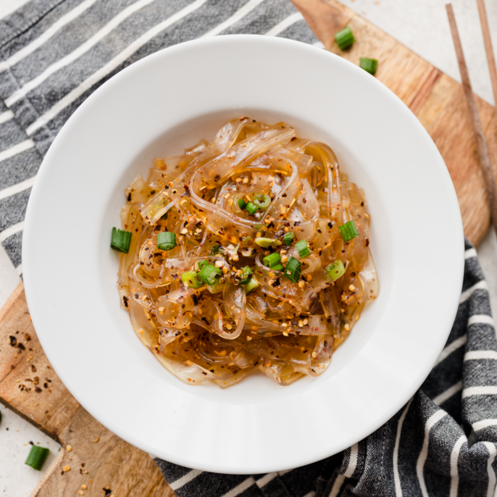 Plate of Chili Garlic Noodles